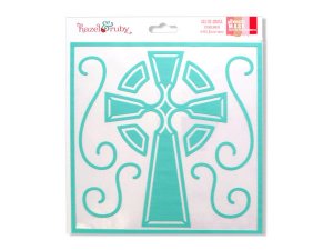 Bulk KK428 Celtic Cross Stencil Mask