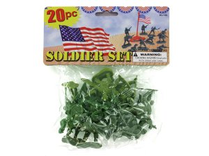 Bulk KL143 Plastic Soldiers Play Set