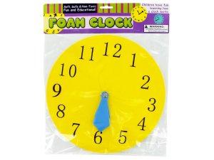 Bulk KL039 Educational Foam Clock