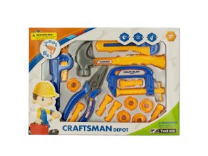 Bulk KL232 Kids039; Construction Tool Play Set