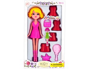 Bulk KL259 Colorful Changing Dress Doll