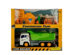 Bulk KL225 Friction Powered Dump Truck  Construction Team Set