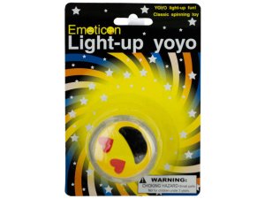 Bulk KM211 Emoticon Light-up Yo-yo