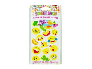 Bulk KL557 Scentos Sweet Shop Color Change Tattoos