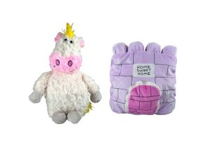 Bulk KM243 Large Reversible Unicorn Plush