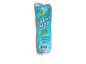 Bulk KL647 Quality Kitchen Mop Head 8 Blue And White