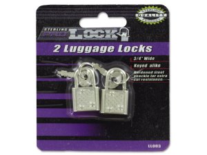 Sterling LL003 Luggage Locks With Keys