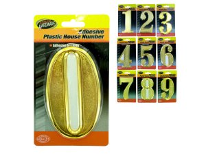 Bulk ML016 Adhesive Plastic House Numbers