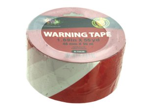 Bulk ML228 Red And White Warning Tape Roll