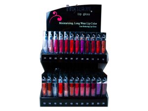 Bulk MK131 Moisture  Shine Lipgloss-assorted Colors In Countertop Disp