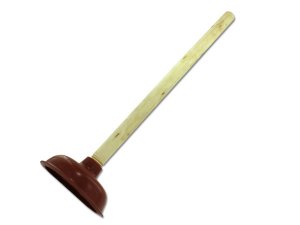 Bulk MM093 Toilet Plunger With Wooden Handle