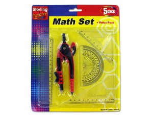 Sterling MO010 Math Measuring Set With Pencil