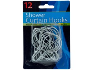 Bulk MR094 Metal Shower Curtain Hooks Set