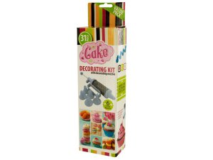 Bulk OA591 Cake Decorating Kit With Nozzles