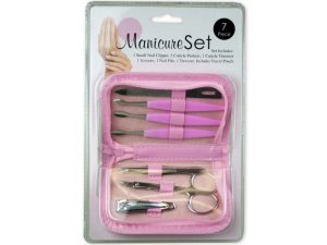 Bulk OB366 Manicure Set With Zipper Pouch