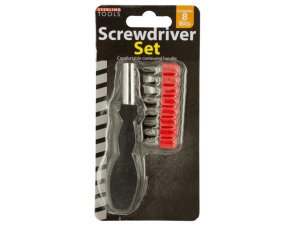 Sterling MT523 Screwdriver Set With 8 Bits