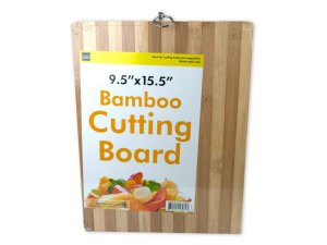 Bulk OB648 Striped Bamboo Cutting Board