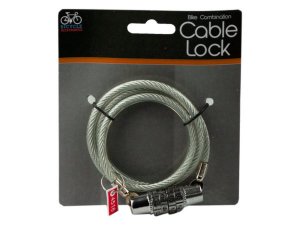 Bulk OB581 Bike Combination Cable Lock