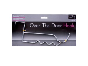 Bulk OC174 Over The Door Chrome Hook