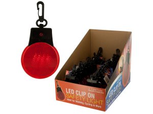 Bulk OC565 Led Clip-on Safety Light Counter Top Display