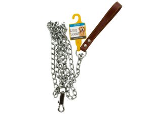 Bulk OD385 Chain Dog Leash With Durable Handle