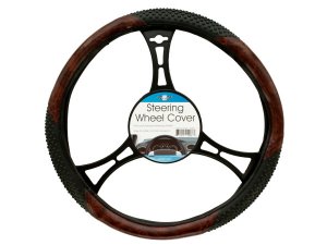 Sterling OD807 Textured Two-tone Steering Wheel Cover