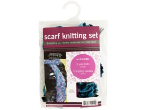 Bulk OD844 Scarf Knitting Set