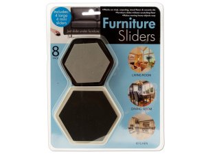 Bulk OD849 Furniture Sliders With Foam Padding