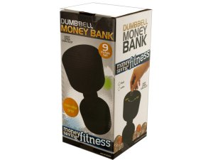 Bulk OD983 Dumbbell Money Bank