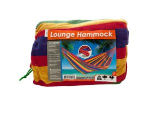 Bulk OD987 Cotton Canvas Multi-colored Lounge Hammock