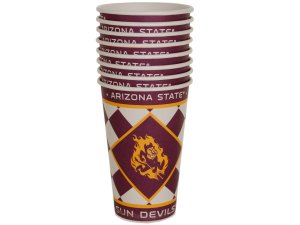 Bulk OF203 Arizona State Sun Devils Paper Cups Set