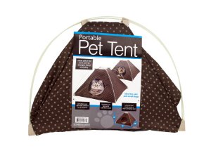 Bulk OF413 Portable Pet Tent With Soft Fleece Pad