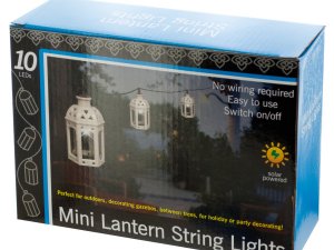 Bulk OF861 Lanterns Solar Powered Led String Lights Set