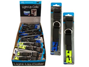 Bulk OF890 Light-up Dog Collar Countertop Display