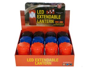 Bulk OL364 Led Extendable Lantern Countertop Display