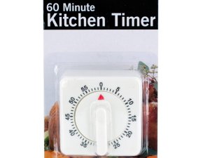 Bulk OL468 60 Minute Manual Dial Kitchen Timer