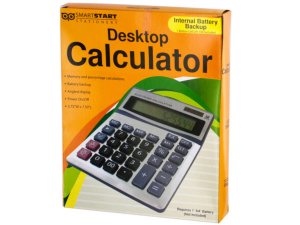 Bulk OL981 Large Display Desktop Calculator