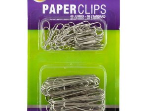 Bulk OS118 Standard  Jumbo Paper Clips Set