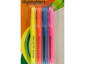 Bulk OR402 Quick-drying Chisel Tip Highlighters Set