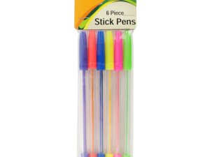 Bulk OR409 Colored Stick Pens Set