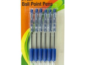 Bulk OR419 Blue Medium Ball Point Pens Set