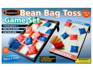 Bulk OS189 2 In 1 Bean Bag Toss Game Set