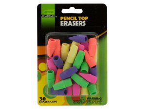 Bulk OP817 Pencil Top Erasers Set