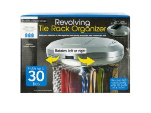 Bulk OS626 Revolving Tie Rack Organizer