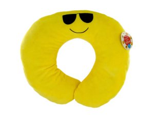 Bulk OS820 Emoticon Plush Travel Pillow