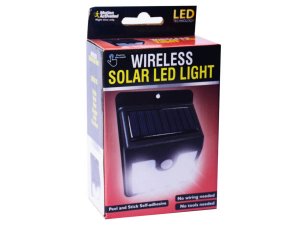 Bulk OS898 Motion-activated Wireless Solar Led Light