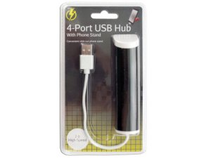 Bulk OS915 4-port Usb Hub With Phone Stand