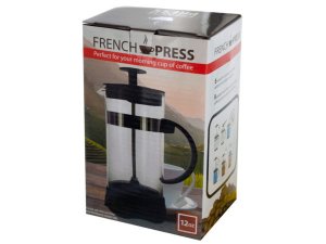 Bulk OT368 12 Oz. French Press Coffee Maker