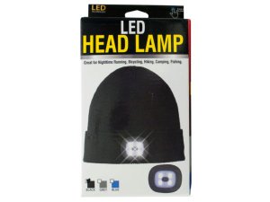 Bulk OT411 Unisex Led Head Lamp Beanie