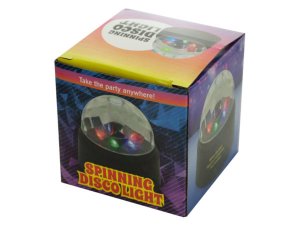 Bulk OT546 Mini Spinning Led Disco Light